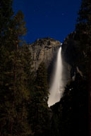 Upper Yosemite in Moonlight